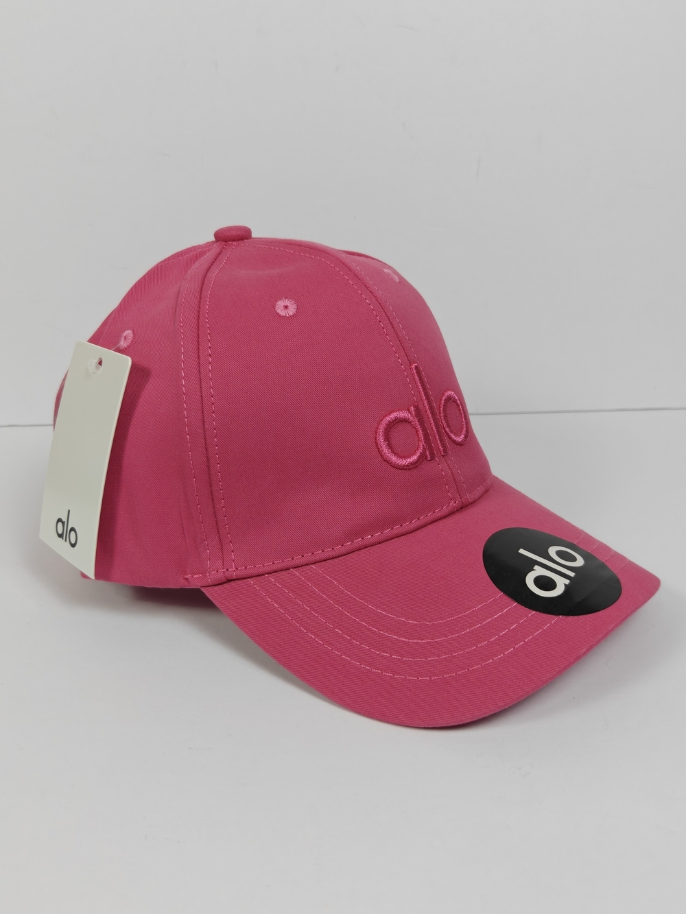 ALO Yoga Hot Pink Logo Baseball Cap